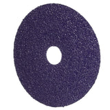3M 1182C Cubitron Fibre Disc, 36 Plus, Purple, 4 in x 7/8 in, 400N (7100309797) (100 Pack) - 5
