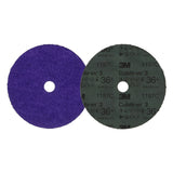 3M 1187C Cubitron Fibre Disc, 36 Plus, Purple, 7 in x 7/8 in (7100309906) (100 Pack) - 2
