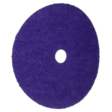 3M 1187C Cubitron Fibre Disc, 36 Plus, Purple, 7 in x 7/8 in (7100309906) (100 Pack) - 4