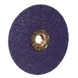 3M 1182C Cubitron 3 Fibre Disc TN Quick Change 36+ Purple 5 in (7100310728) (100 Pack) - 3