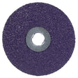 3M 1182C Cubitron Fibre Disc, GL Quick Change, G450E, Precision Shaped Ceramic, 36+, Purple, 4-1/2 in (7100310730) (100 Pack)