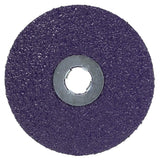 3M 1182C Cubitron Fibre Disc, GL Quick Change, G450E, Precision Shaped Ceramic, 36+, Purple, 4-1/2 in (7100310730) (100 Pack)