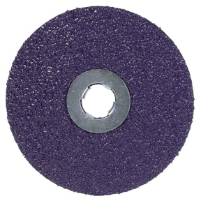 3M 1182C Cubitron Fibre Disc, GL Quick Change, G450E, Precision Shaped Ceramic, 36+, Purple, 4-1/2 in (7100310730) (100 Pack)