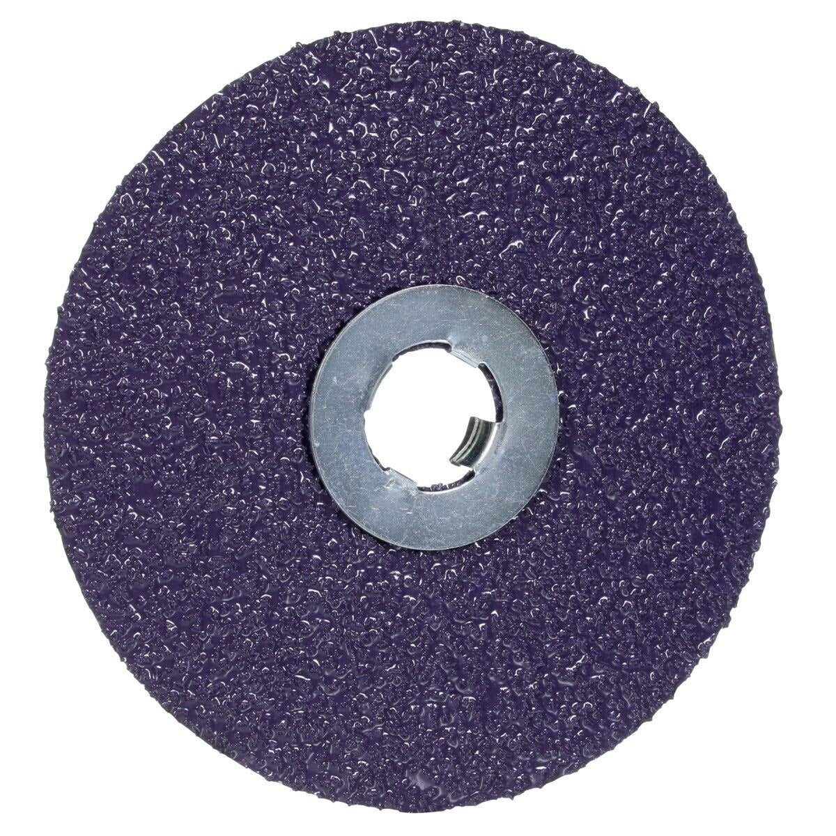 3M 1182C Cubitron Fibre Disc, GL Quick Change, G450E, Precision Shaped Ceramic, 36+, Purple, 4-1/2 in (7100310730) (100 Pack) - 3