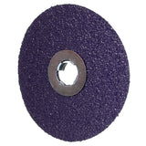 3M 1182C Cubitron Fibre Disc, GL Quick Change, G450E, Precision Shaped Ceramic, 36+, Purple, 4-1/2 in (7100310730) (100 Pack) - 5