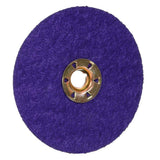 3M 1187C Cubitron 3 Fibre Disc , 36+, TN Quick Change, 5 in, Die 500P, Bag (7100310731) (100 Pack) - 4