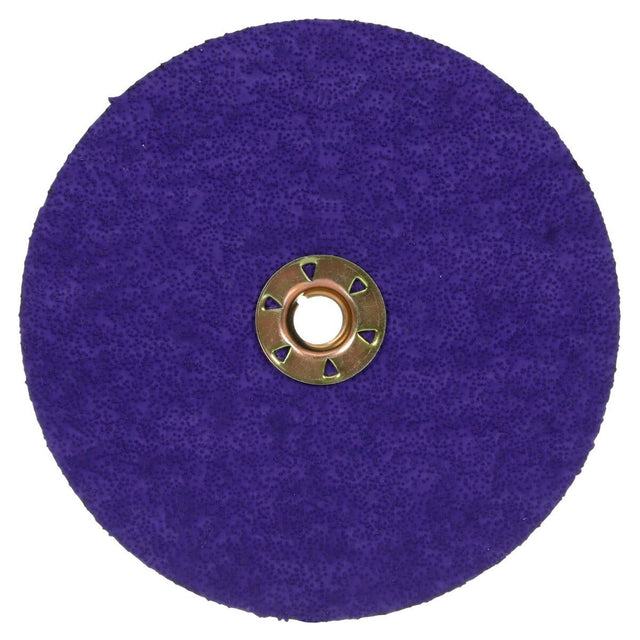 3M 1187C Cubitron 3 Fibre Disc, TN Quick Change, 36+, Purple, 7 in (7100310732) (100 Pack)