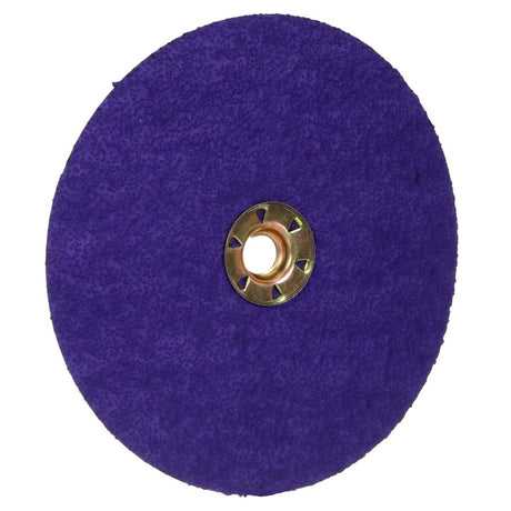 3M 1187C Cubitron 3 Fibre Disc, TN Quick Change, 36+, Purple, 7 in (7100310732) (100 Pack) - 4