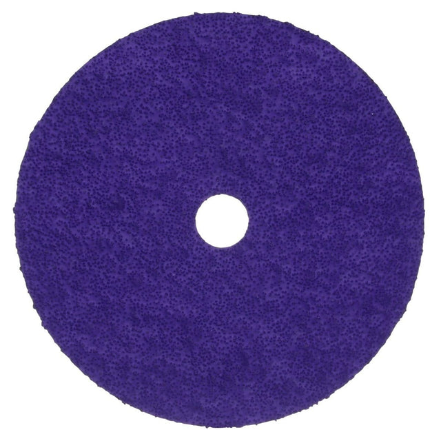3M 1187C Cubitron Fibre Disc, 36+, Purple, 9-1/8 in x 7/8 in Center Hole (7100310792) (100 Pack)