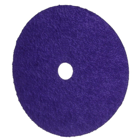 3M 1187C Cubitron Fibre Disc, 36+, Purple, 9-1/8 in x 7/8 in Center Hole (7100310792) (100 Pack) - 5