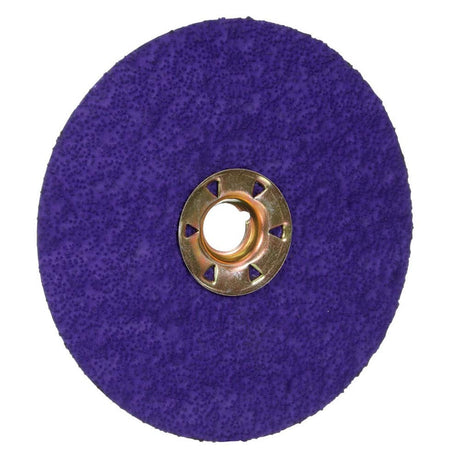 3M 1187C Cubitron 3 Fibre Disc 36+ TN Quick Change 4-1/2 in Die 450E (7100310793) (25 Pack) - 3