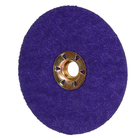 3M 1187C Cubitron 3 Fibre Disc 36+ TN Quick Change 4-1/2 in Die 450E (7100310793) (25 Pack) - 4