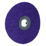 3M 1187C Cubitron 3 Fibre Disc, GL Quick Change, 36+, Purple, 5 in (7100310796) (100 Pack) - 4