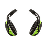 3M X4P5E PELTOR Helmet Attached Earmuffs, Electrically Insulated, NRR 25 dB, X Series, Hard Hat Attached (7100311536) - 3