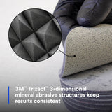3M 443SA 02096 Trizact Hookit Foam Abrasive Disc, 3000 Grit, 5 in (7100312165) (60 Pack) - 7