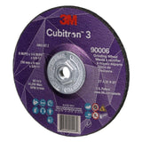 3M 90006 Cubitron 3 Depressed Center Grinding Wheel, 36+ Grit, Type 27, 6 in x 1/4 in x 5/8 in-11, ANSI (7100312966) (10 Pack) - 2