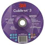 3M 90050 Cubitron 3 Cut-Off Wheel, 36+, T27, 7 in x 0.09 in x 7/8 in (180 x 2 x 22.23 mm), ANSI (7100313191)