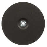 3M 88993 Cubitron 3 Cut and Grind Wheel, 36+ Grit, Type 27, 9 in x 1/8 in x 5/8 in-11 Thread, ANSI Rated for Cutting and Grinding (7100313197) (10 Pack) - 4