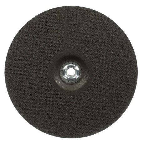 3M 88993 Cubitron 3 Cut and Grind Wheel, 36+ Grit, Type 27, 9 in x 1/8 in x 5/8 in-11 Thread, ANSI Rated for Cutting and Grinding (7100313197) (10 Pack) - 4