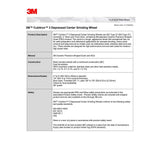 3M 90008 Cubitron 3 Depressed Center Grinding Wheel, 36+, T27, 7 in x 1/4 in x 7/8 in (180x6x22.23mm) ANSI (7100313198) - 10