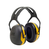 3M X2A PELTOR Over-the-Head Earmuffs, NRR 24 dB, Yellow/Black (7100314857)  - (10Pack)