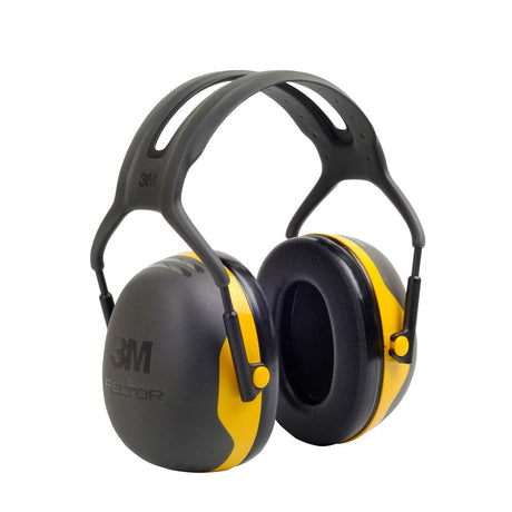 3M X2A PELTOR Over-the-Head Earmuffs, NRR 24 dB, Yellow/Black (7100314857)  - (10Pack)
