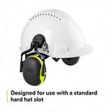 3M X4P5E-FORESTRYORAN X4P5E-OR PELTOR Hard Hat Attached Earmuffs, Electrically Insulated, NRR 25 dB (7100315031) - 5