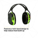 3M X4A PELTOR Over-the-Head Earmuffs, 27 dB NRR Hearing Protection (7100315081) - 4
