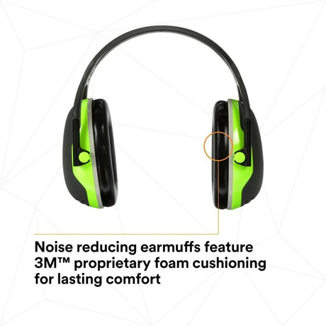 3M X4A PELTOR Over-the-Head Earmuffs, 27 dB NRR Hearing Protection (7100315081)  - (10Pack) - 7