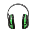 3M X1A PELTOR Over-the-Head Earmuffs, X Series, Green, One Size Fits Most (27287-case) (7100315111) (Case of 10)  - (10Pack)