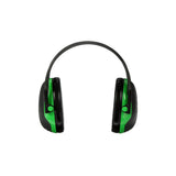 3M X1A PELTOR Over-the-Head Earmuffs, X Series, Green, One Size Fits Most (27287-case) (7100315111) (Case of 10)  - (10Pack) - 4