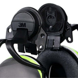 3M X4P51E Peltor Full Brim Helmet Attached Earmuffs, Electrically Insulated, NRR 26 dB (7100315224)  - (10Pack) - 3