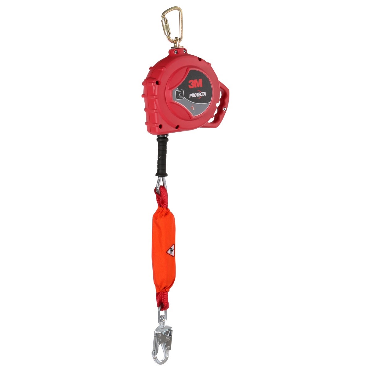 3M 3590047 Protecta Edge Self-Retracting Lifeline, Galvanized Cable, Steel Swivel Snap Hook, 33ft., Class 2, ANSI (7100318441)