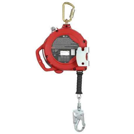 3M 3590052 PROTECTA 3-Way Retrieval Self-Retracting Lifeline with Bracket, 50 ft Galvanized Cable, Steel Swivel Snap Hook, Class 1 ANSI (7100318446) - 4