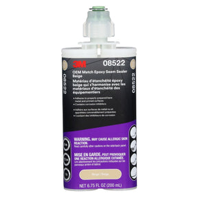 3M OEM Match Epoxy Seam Sealer Two Part Epoxy Beige 200 ml Cartridge (08522) (7100318557)  - (6Pack)