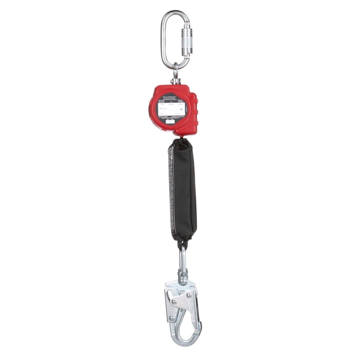 3M 3100507 Protecta Self-Retracting Lifeline with Carabiner, Web, Swivel Snap Hook, 6 ft (7100319829) - 2