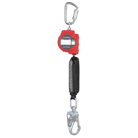 3M 3100514 Protecta Self-Retracting Lifeline with Carabiner, Web, Swivel Snap Hook, 11ft (7100319946) - 2