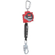 3M 3100516 Protecta Self-Retracting Lifeline with Carabiner , Web, Steel Swivel Snap Hook, 20 ft. (7100319948)