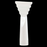 3M 33993 Wide Stream Tip, 1K, Threaded Sealer Nozzle, White (7100321172) (50 Pack) - 7