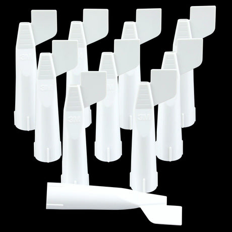 3M 33992 OEM Match Wing Nozzle Tip, 1K, White, Threaded Plastic, for Seam Sealer OEM Replication (7100321273) (50 Pack) - 5