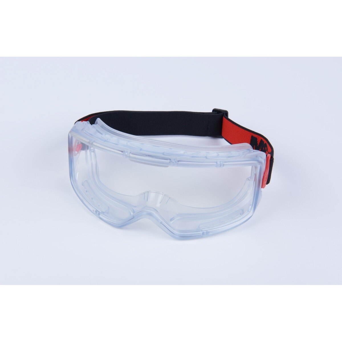 3M GG3101-AF GoggleGear Protective Goggle 3000 Series, Clear Anti-Fog Anti-Scratch Polycarbonate Lens, Cloth Strap, PVC Shroud (7100325034) (1 Pair)  - (10 Pack)