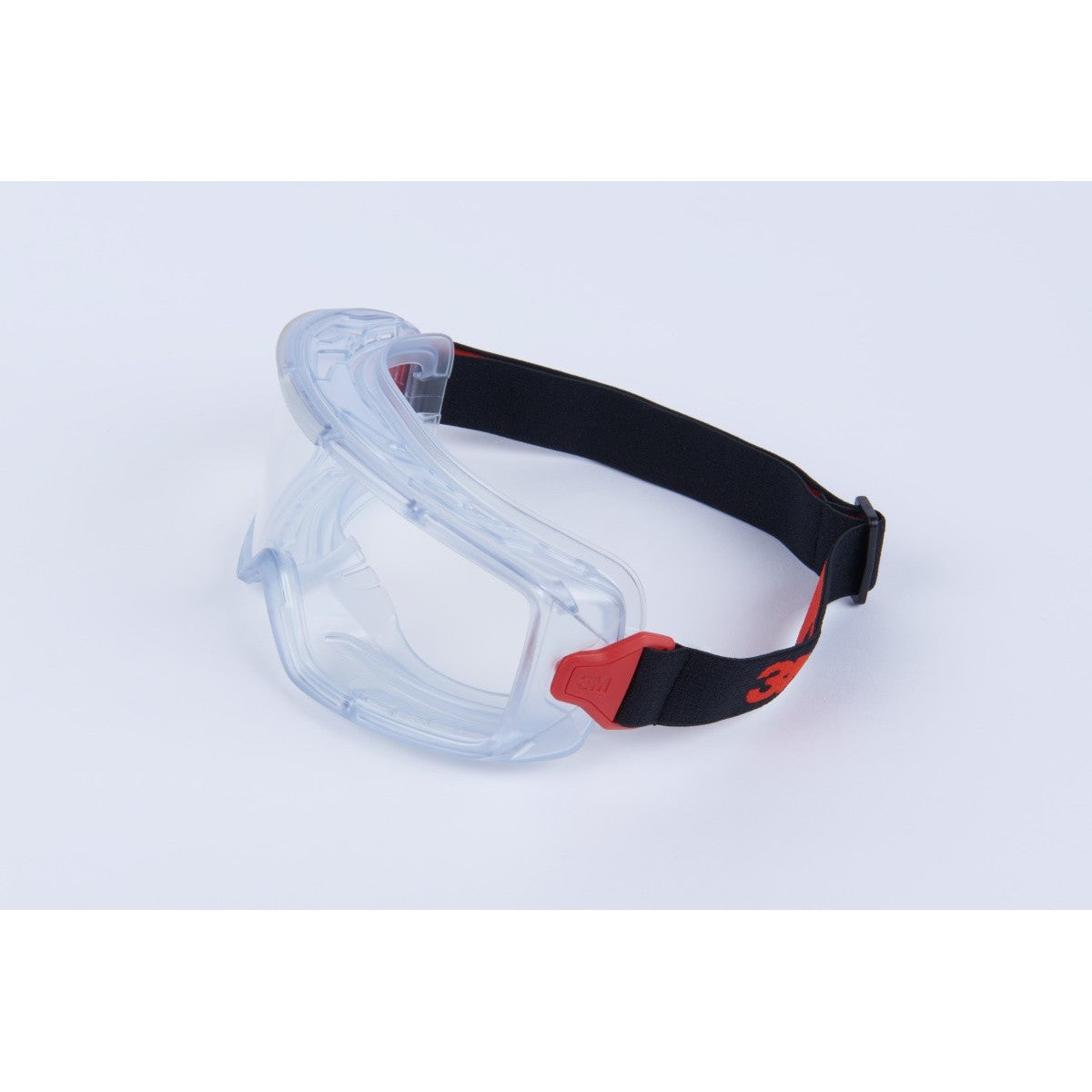 3M GG3101-AF GoggleGear Protective Goggle 3000 Series, Clear Anti-Fog Anti-Scratch Polycarbonate Lens, Cloth Strap, PVC Shroud (7100325034) (1 Pair)  - (10 Pack) - 5