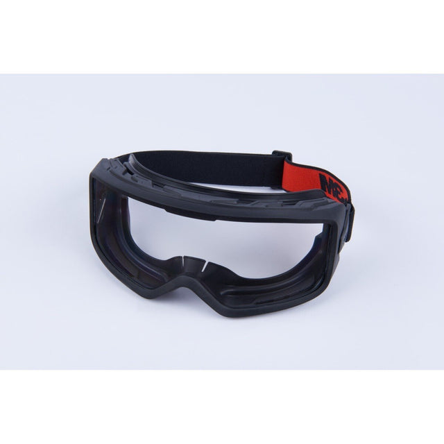 3M GG3301-SGAF GoggleGear Protective Goggle 3000 Series, Clear Scotchgard Anti Fog Anti Scratch Lens, Cloth Strap, TPV Shroud (7100325038) (1 Pair)  - (10 Pack)