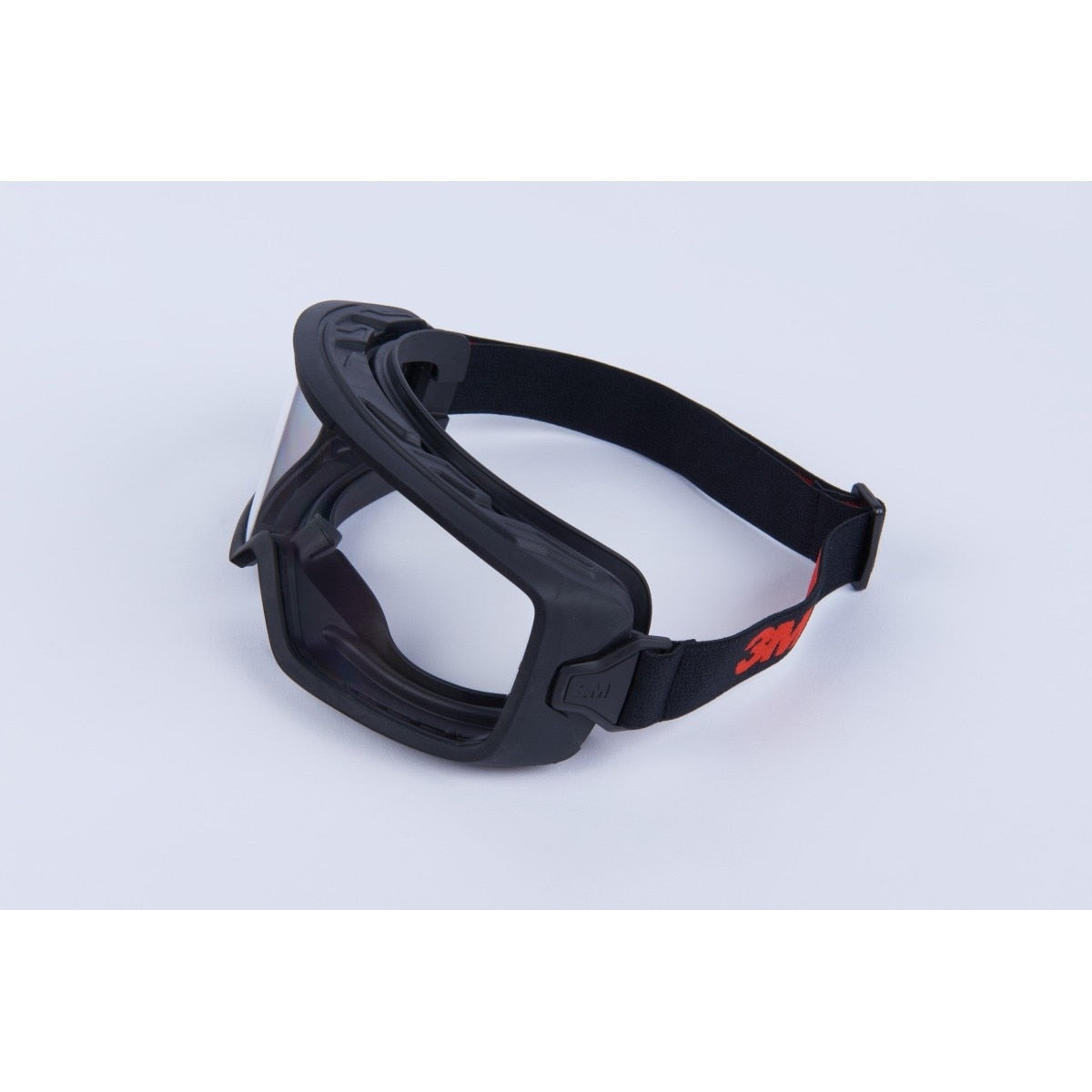 3M GG3301-SGAF GoggleGear Protective Goggle 3000 Series, Clear Scotchgard Anti Fog Anti Scratch Lens, Cloth Strap, TPV Shroud (7100325038) (1 Pair)  - (10 Pack) - 5