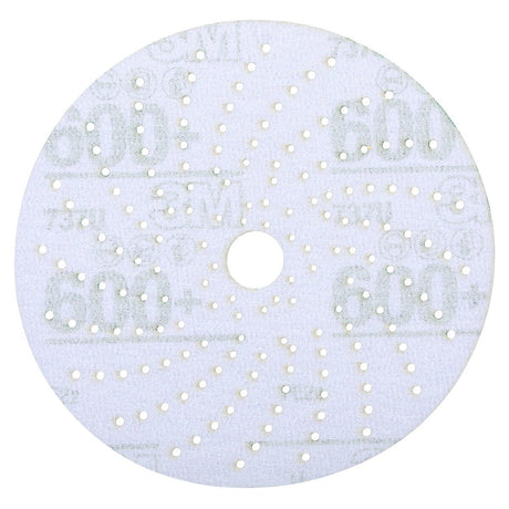 3M 737U 31486 Cubitron II Hookit Clean Sanding Abrasive Disc, Purple, 600 Plus, 6 in, Multi Hole Pattern (7100330799) (200 Pack) - 2