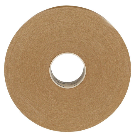 3M 570 Scotch Performance Paper Box Sealing Tape, Brown, 2-13/16 in x 547 yd (72 mm x 500 m), Recycle-Compatible (7100332888) (4 Pack) - 4