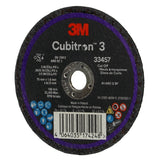 3M 33457 Cubitron Cut-Off Wheel, Precision Shaped Ceramic, Black, 75 mm x 1.6 mm x 9.53 mm (7100333831) (30 Pack) - 2