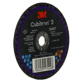 3M 33457 Cubitron Cut-Off Wheel, Precision Shaped Ceramic, Black, 75 mm x 1.6 mm x 9.53 mm (7100333831) (30 Pack) - 3