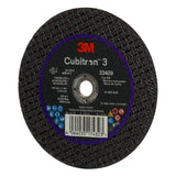 3M 33459 Cubitron Cut-Off Wheel, 100 mm x 1 mm x 9.53 mm (4 in x 1/8 in x 3/8 in), Black, for Collision Repair (7100334189) (30 Pack) - 4