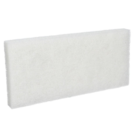 3M 8440 Doodlebug Utility Pad, Fine, White, 4-5/8 in x 10 in (7100341222) (10 Pack) - 4